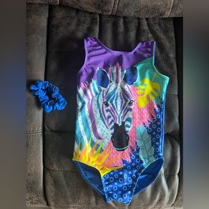 Destira Zebra 🦓 leotard Sz XS